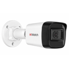 IP camera HIWATCH IPC-B040(M)(2.8mm) — цилиндрическая, уличная, 4 МП, IR/LED 20 м, MIC