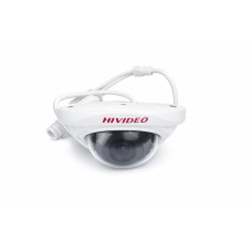 IP камера купольная антивандальная лифтовая HiVideo HI-77CIP5A 5 МП 2.8 мм POE, Audio, IR, IP66, ONVIF