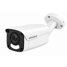 IP камера цилиндрическая HiVideo HI-88CIP8MP-AF 8 МП 2.7–13 мм 4× Zoom Autofocus POE, Audio, IR 35 м, IP66, ONVIF