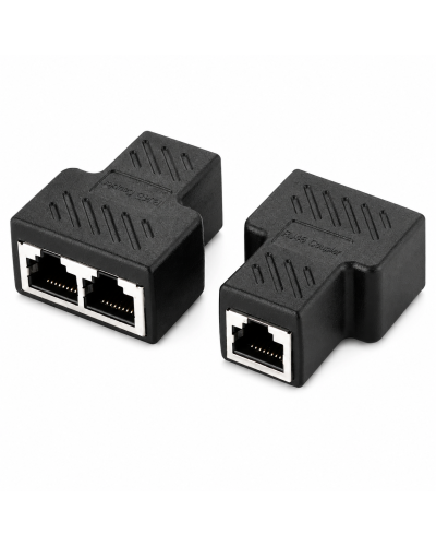 RJ45 переходник на 2 порта