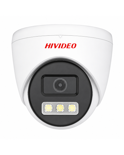 IP-камера купольная Hivideo 5 МП, 2.8 мм, IP66, PoE с микрофоном